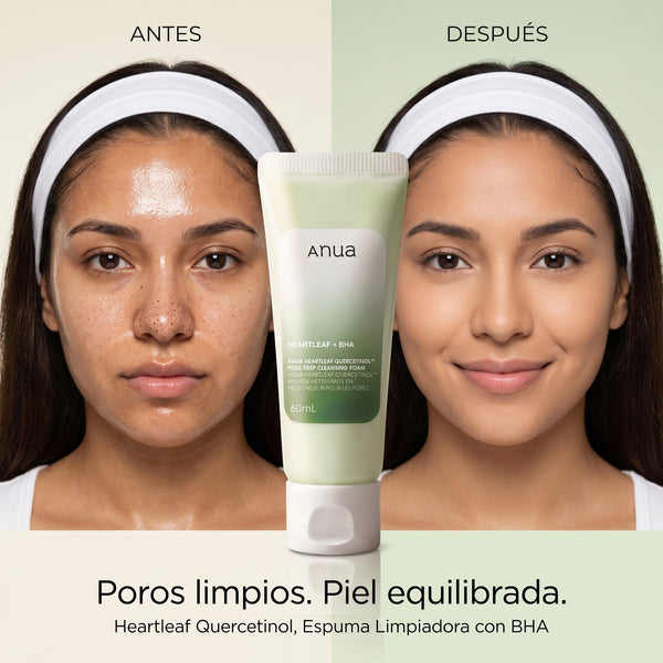 Limpiador Facial de Heartleaf + BHA ANUA