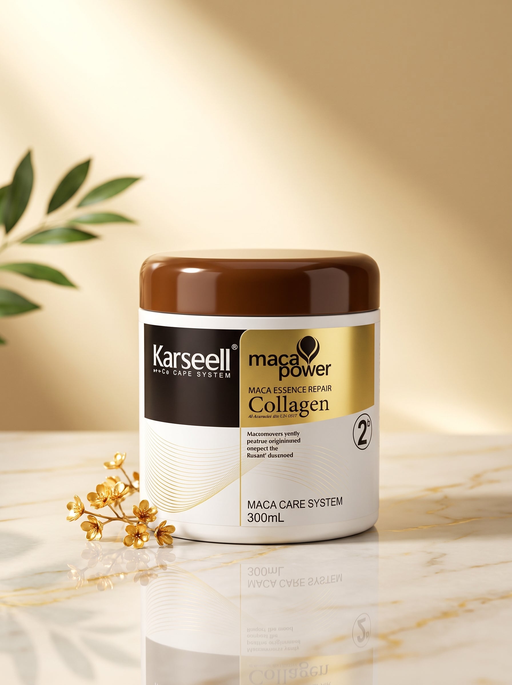 Kit Reparación y Nutrición Capilar Karseell Maca Power
