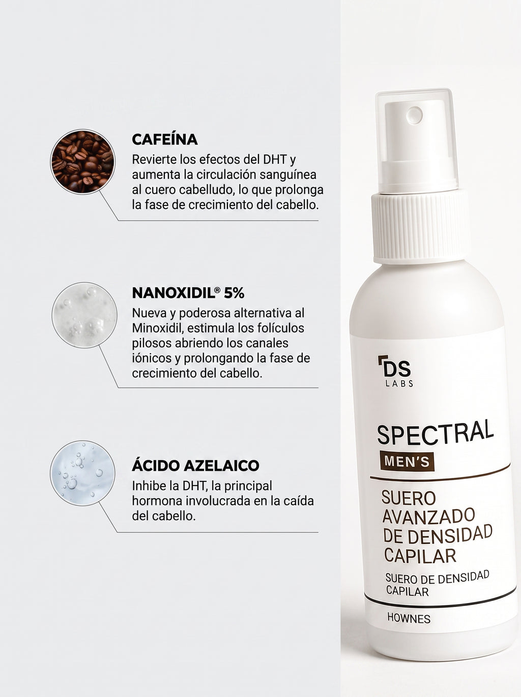 Serúm Capilar DS Laboratories - Spectral Men’s