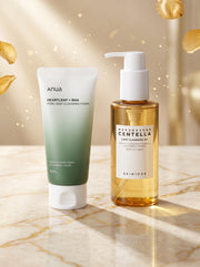Promo Doble Limpieza: Aceite SKIN1004 + Jabón Anua con 50% OFF